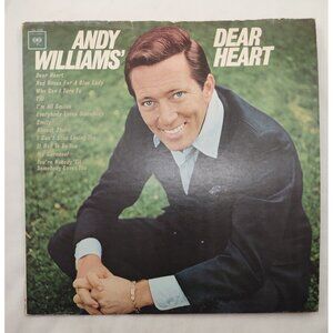 Andy Williams - Dear Heart LP Columbia CL 2338 Canada 1964 Mono Nonbreakable